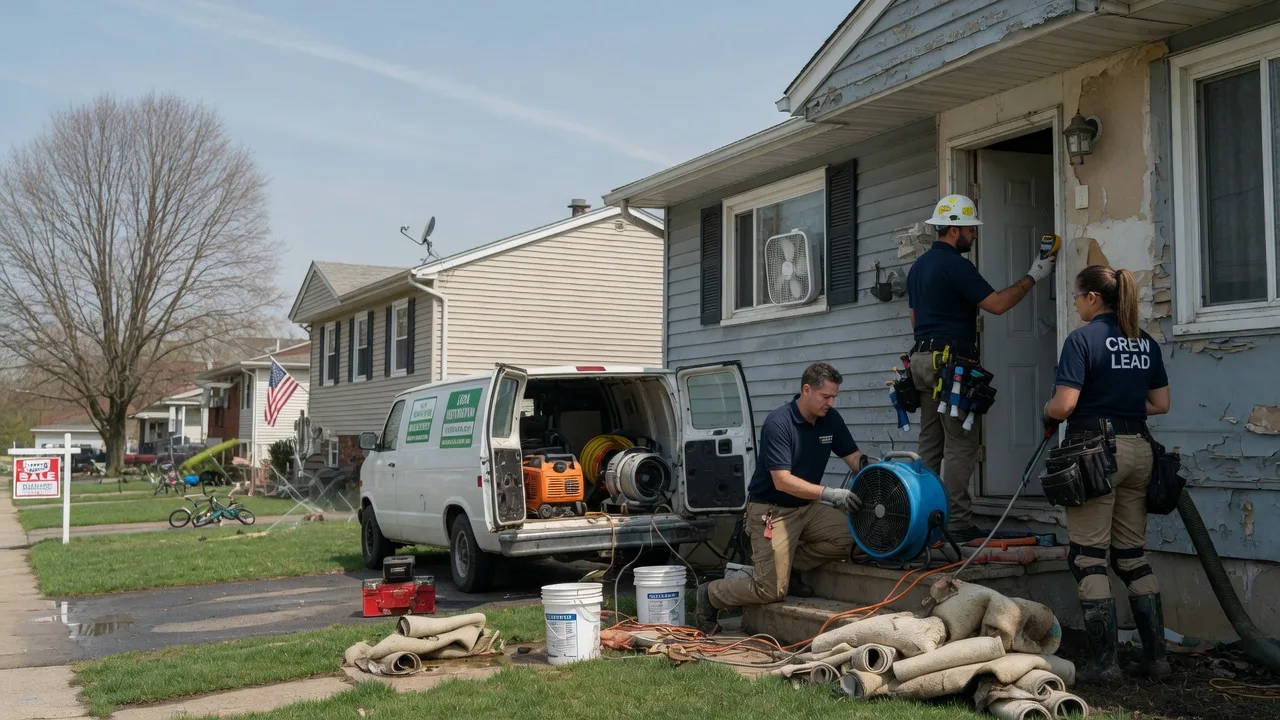 Flood Cleanup in Greens Fork, IN near me